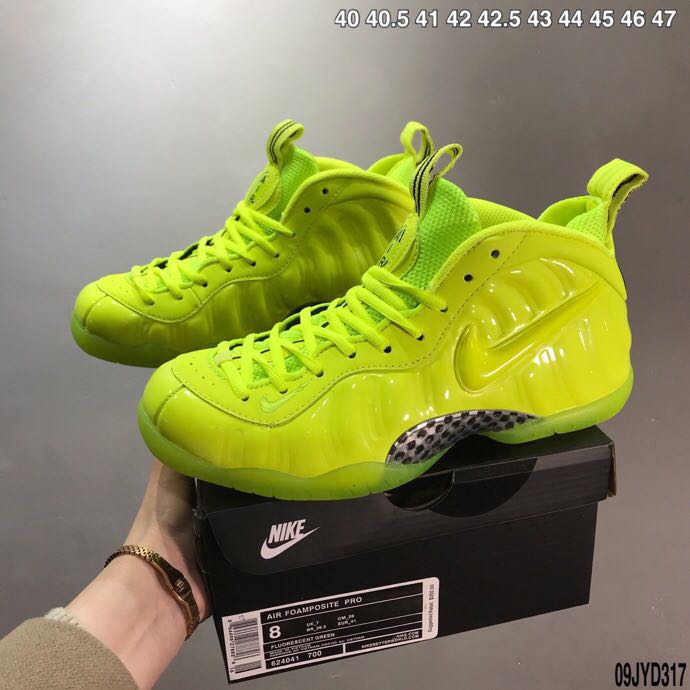 2020 Nike Air Foamposite I All Fluorscent Green